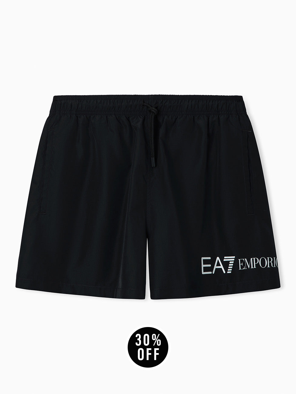EA7 Black ASV Swim Shorts
