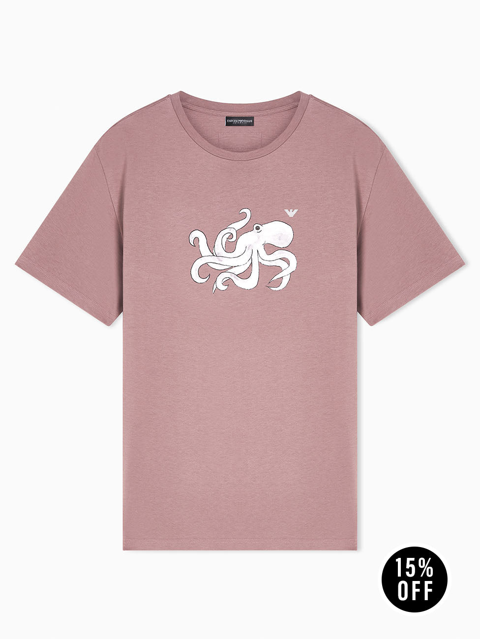 Emporio Armani Octopus Beach T-Shirt