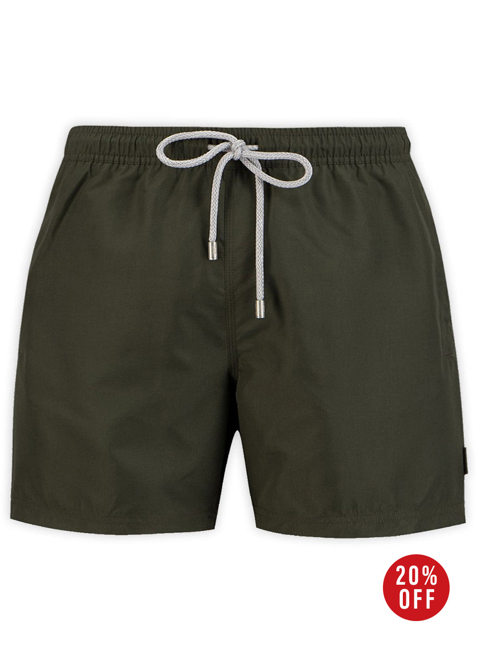 John Frank Khaki Unique Color Swimshorts