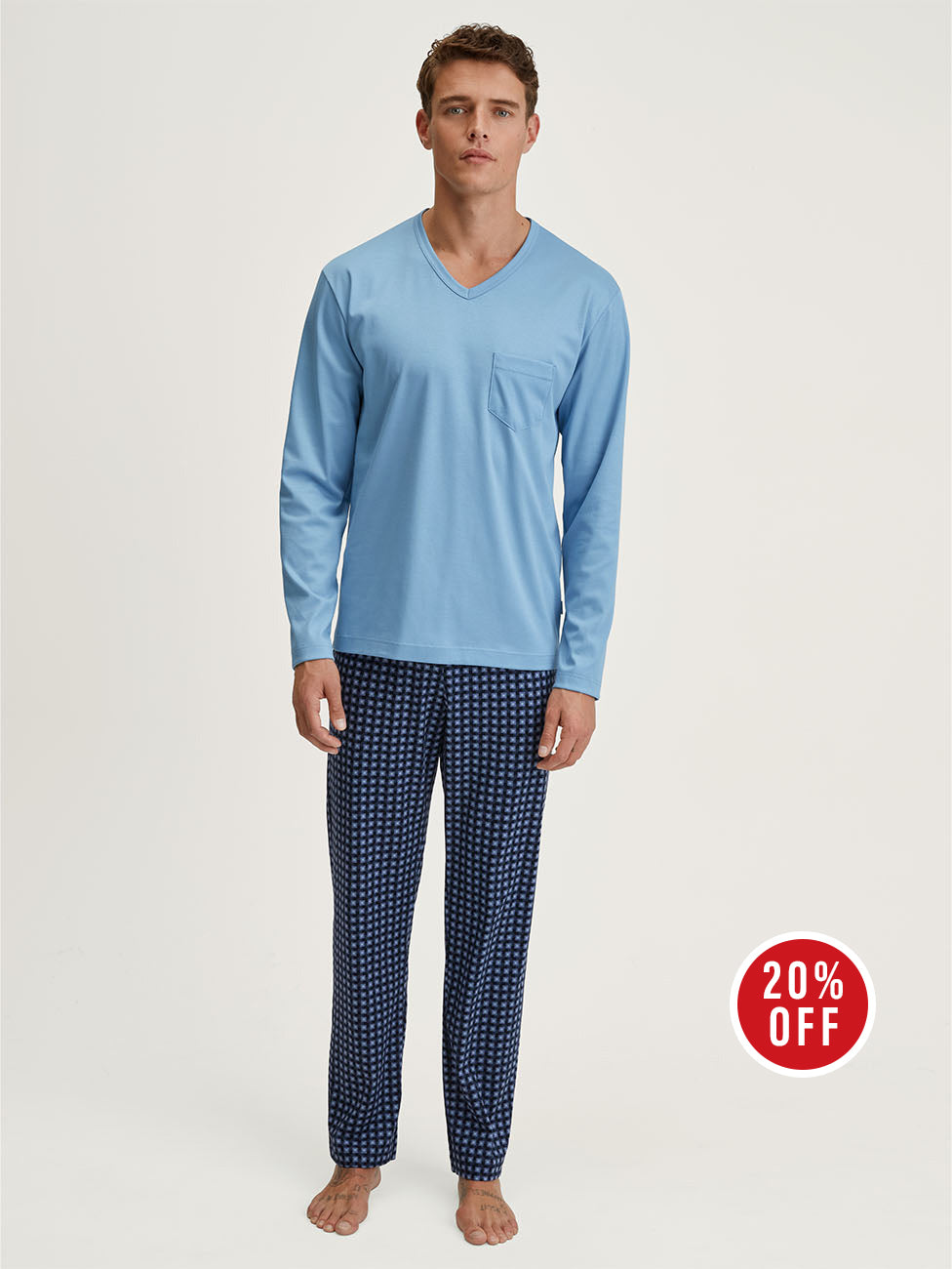 Calida Relax Streamline 1 Men Pyjamas