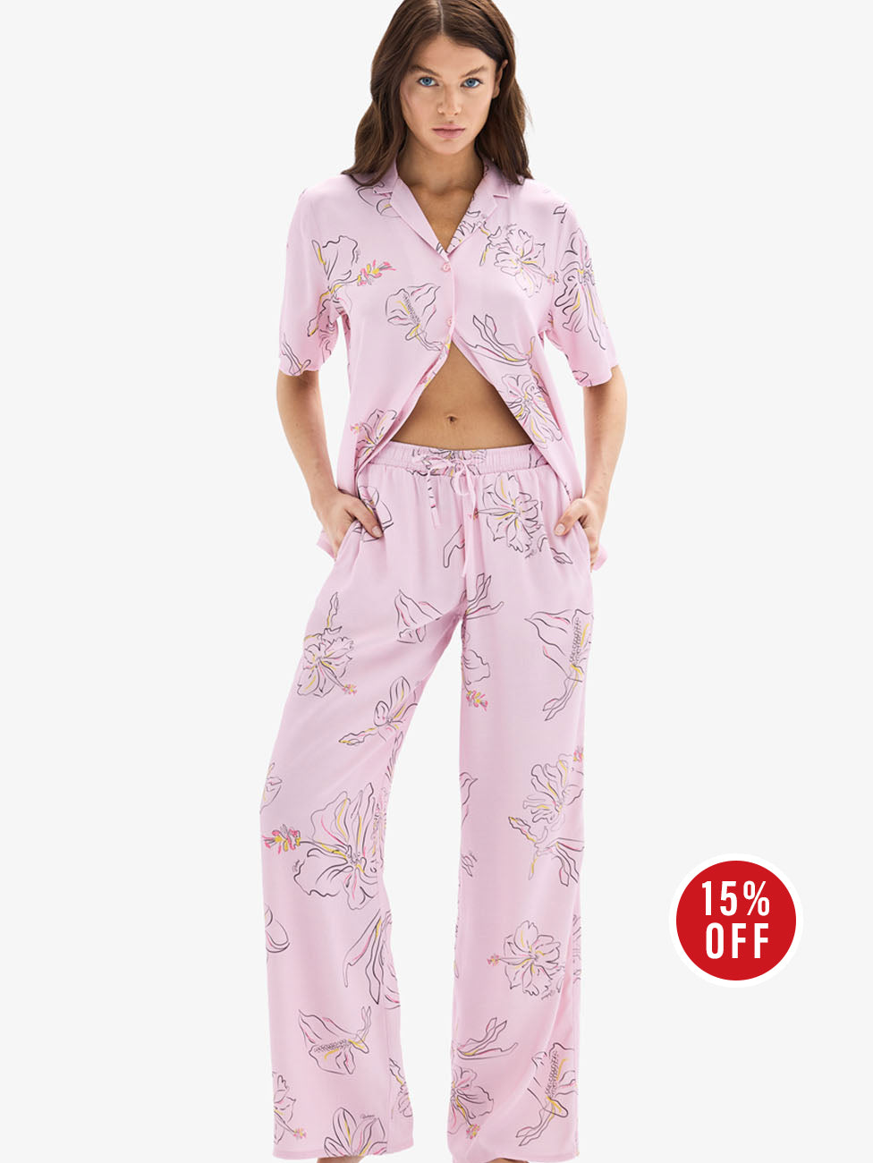 Blackspade Hawaii Print Women's Pyjama
