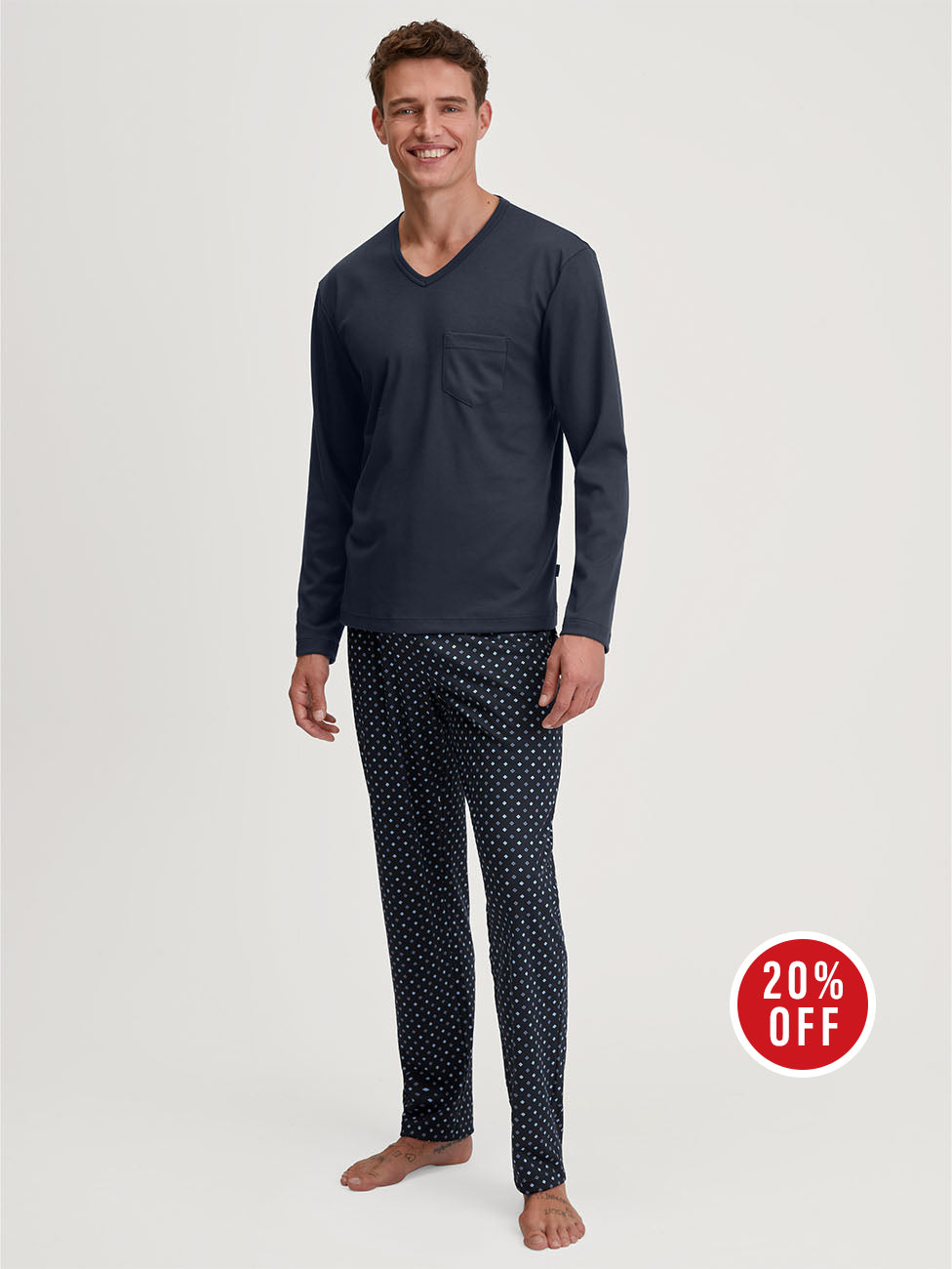Calida Relax Streamline Men Pyjamas