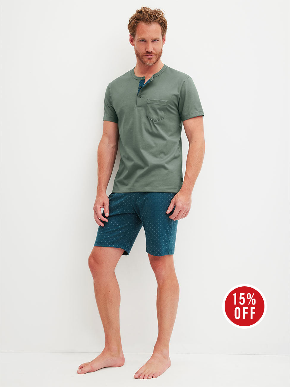 Calida Relax Imprint 1 Men Short Pyjama
