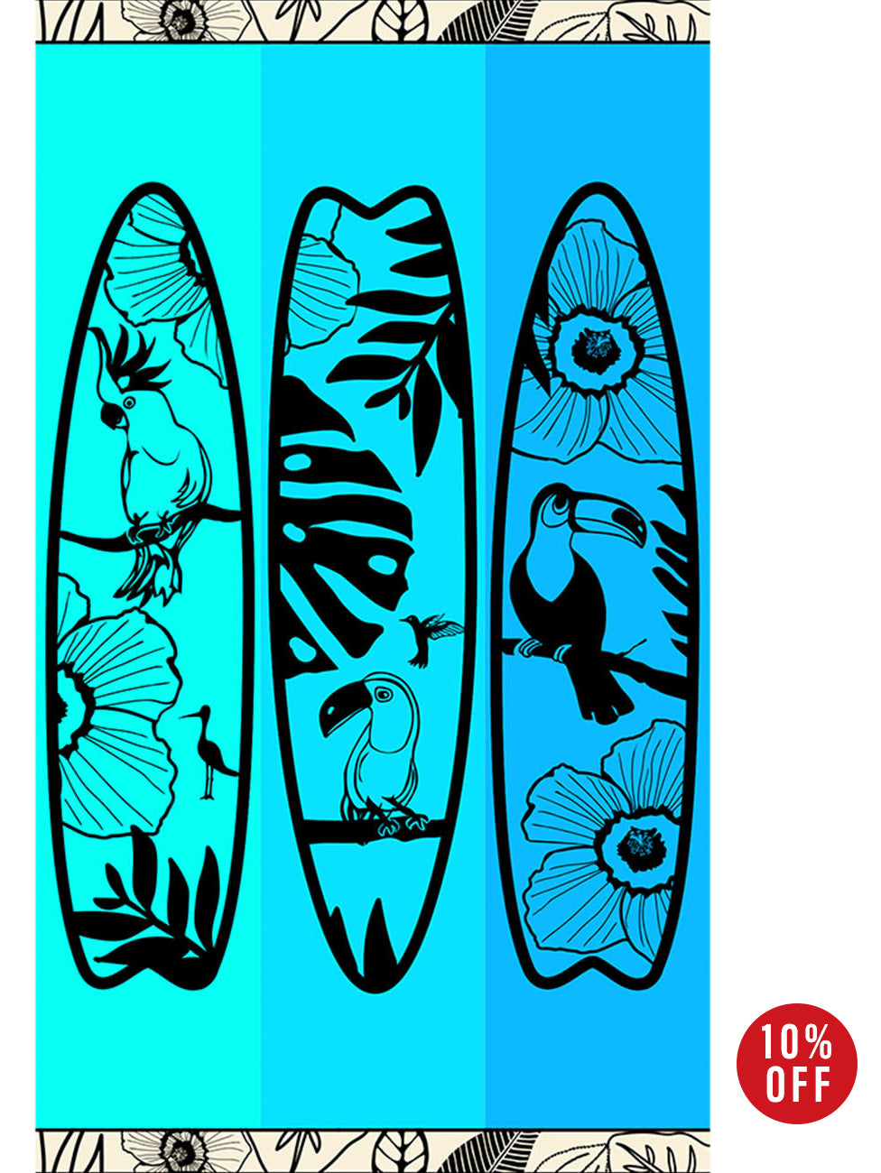 Le Comptoir De La Plage Corfou Beach Towel