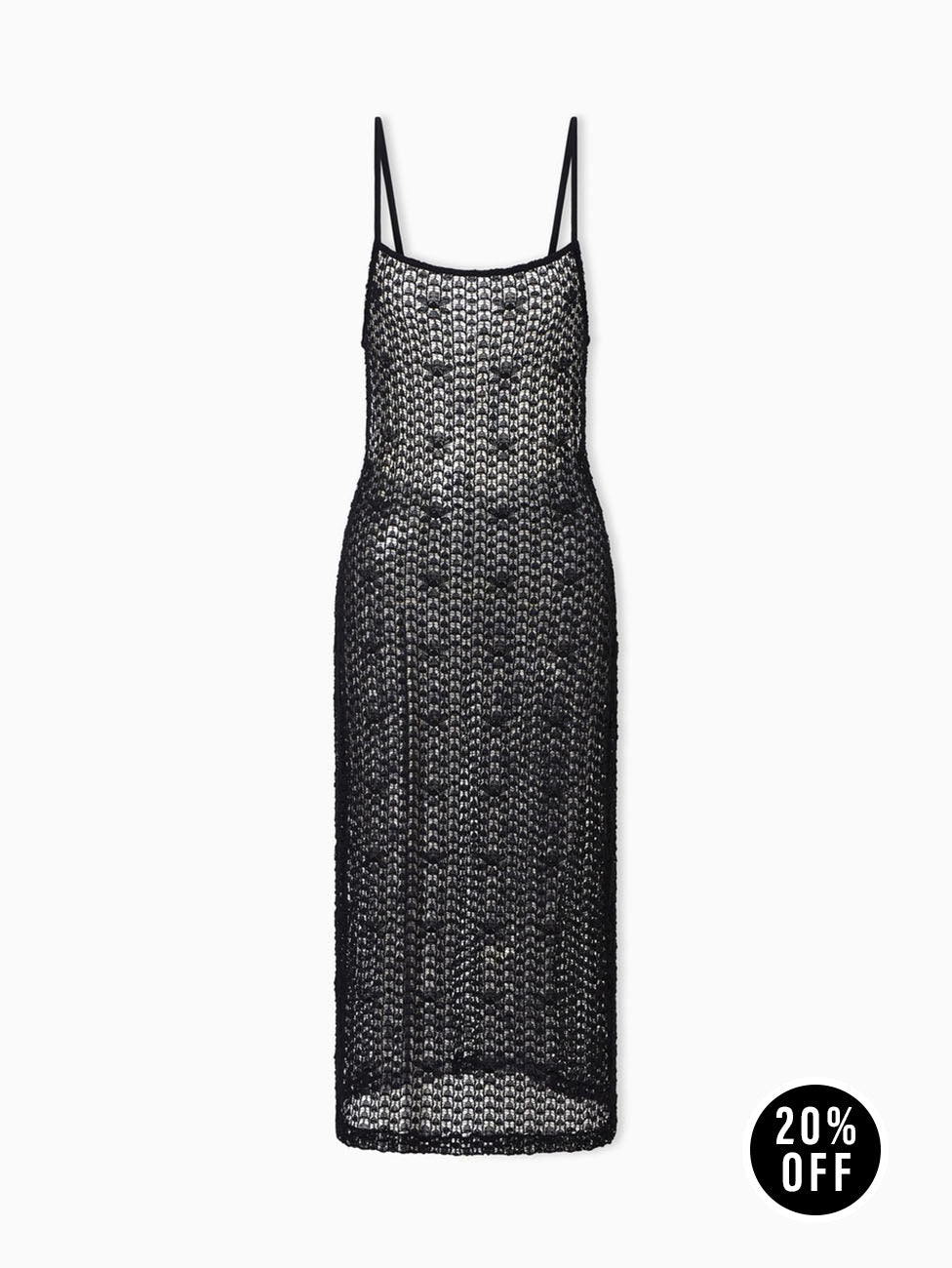 Emporio Armani Lace Midi Beach Dress