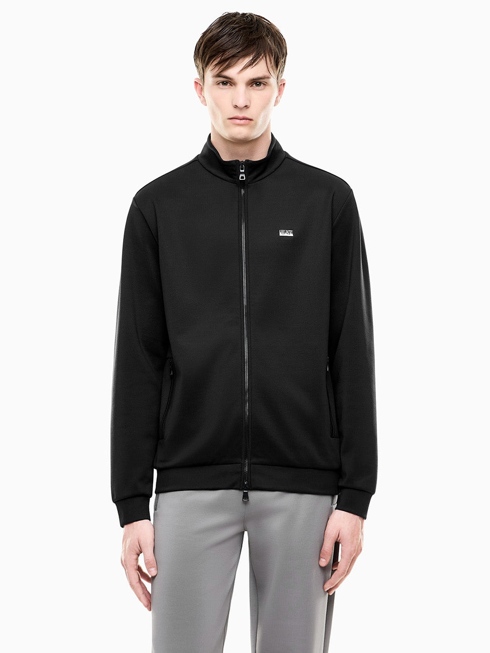 EA7 Lux Identity Full-Zip Sweatshirt