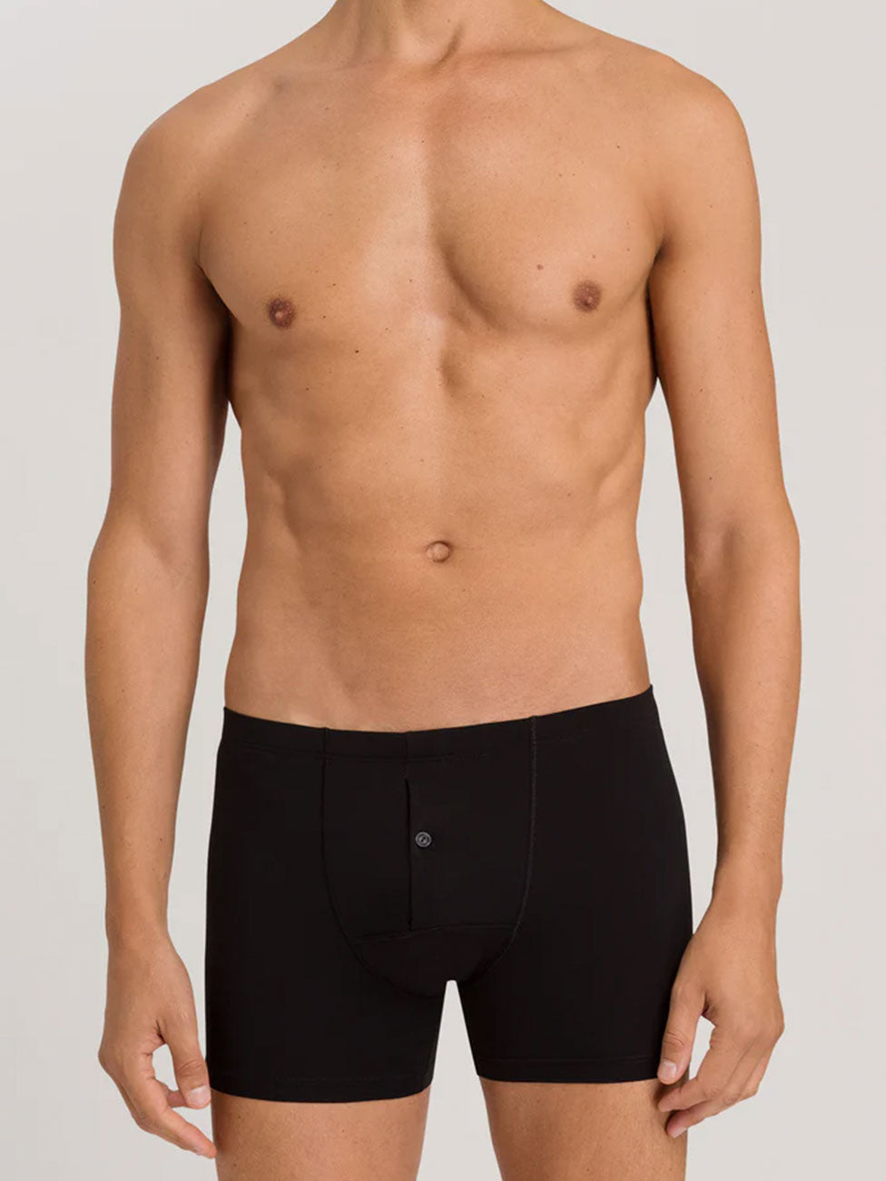 HANRO LONG LEG BOXER MEN BRIEFS WITH FLY