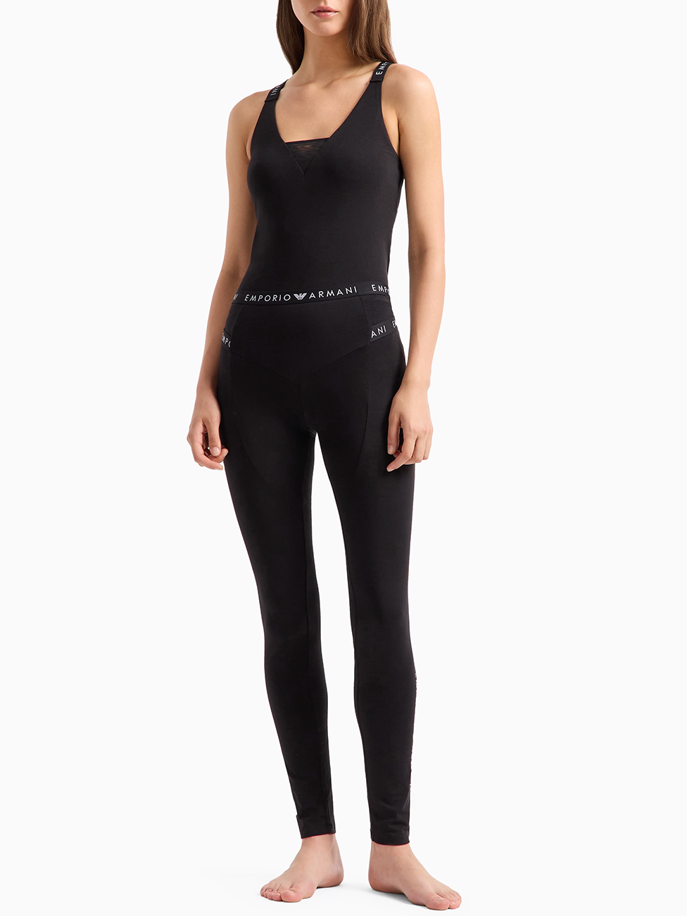 Emporio Armani Organic-Cotton Women's Leggings