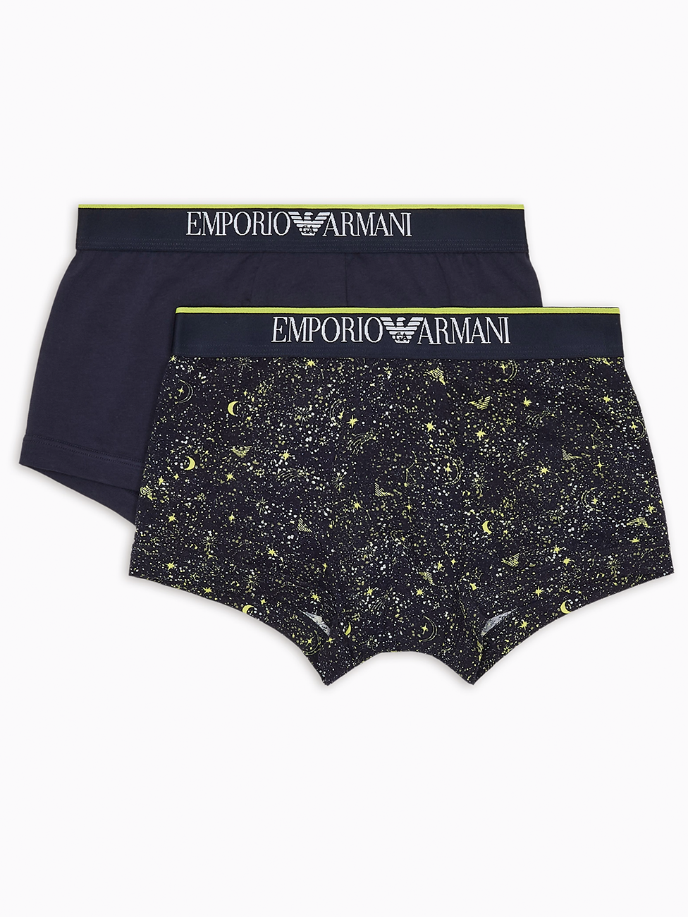 Emporio Armani Sparkling Stars Boxer Briefs (Pack of 2)