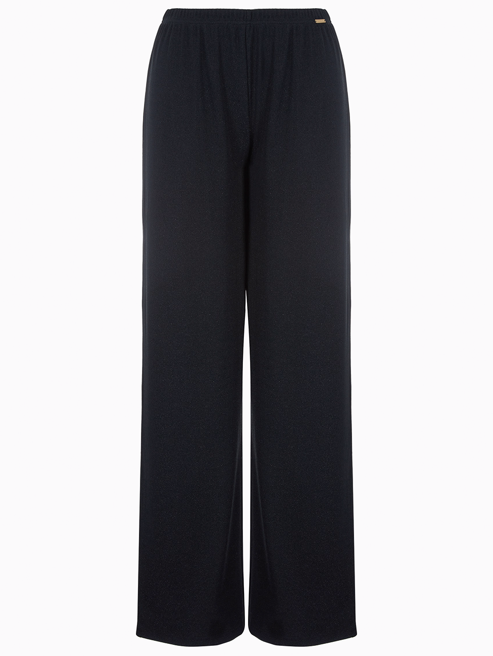 Emporio Armani Loose-Fit Lurex-Knit Women's Trousers