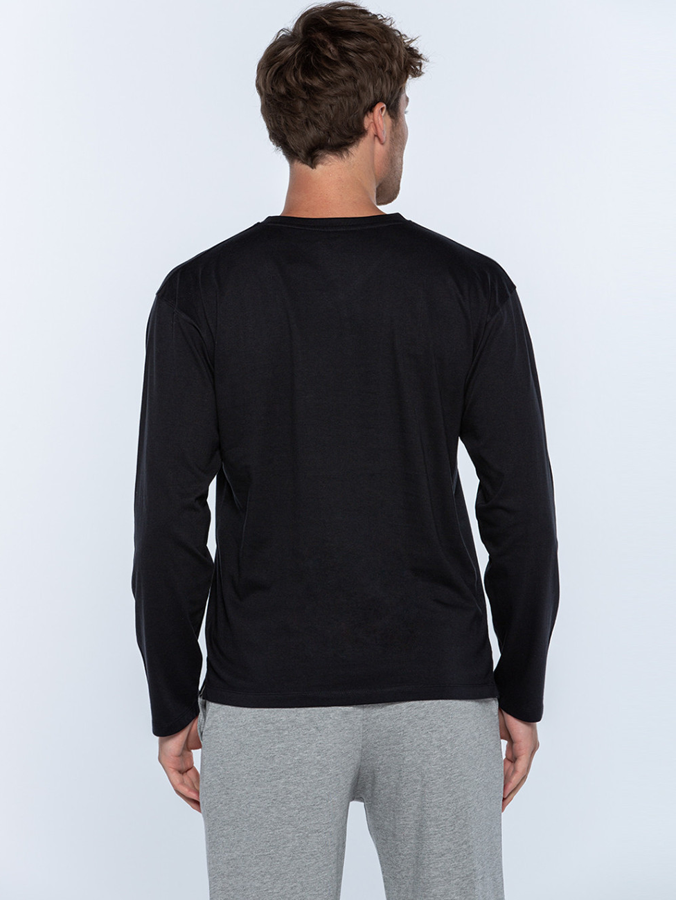Punto Blanco Basix Long-sleeved V-neck T-shirt