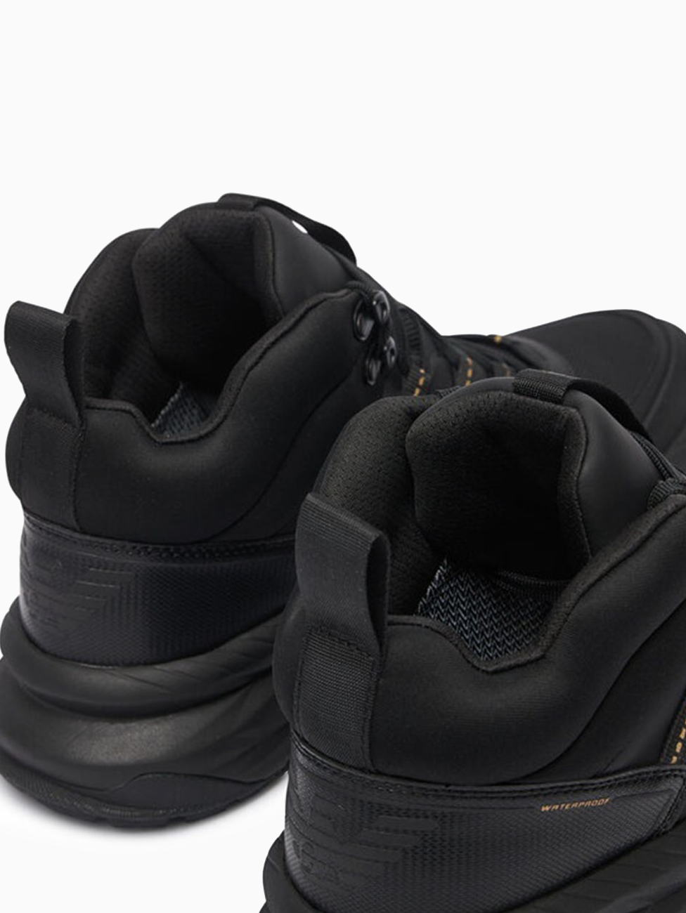 EA7 Triple Black & Gold Crusher Sonic Waterproof Boots