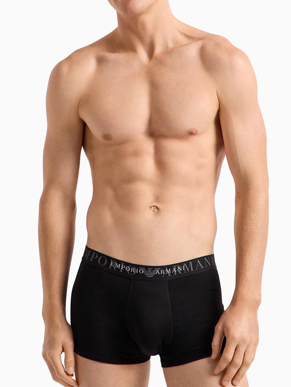 Emporio Armani New Icon Organic-Cotton Boxer Briefs