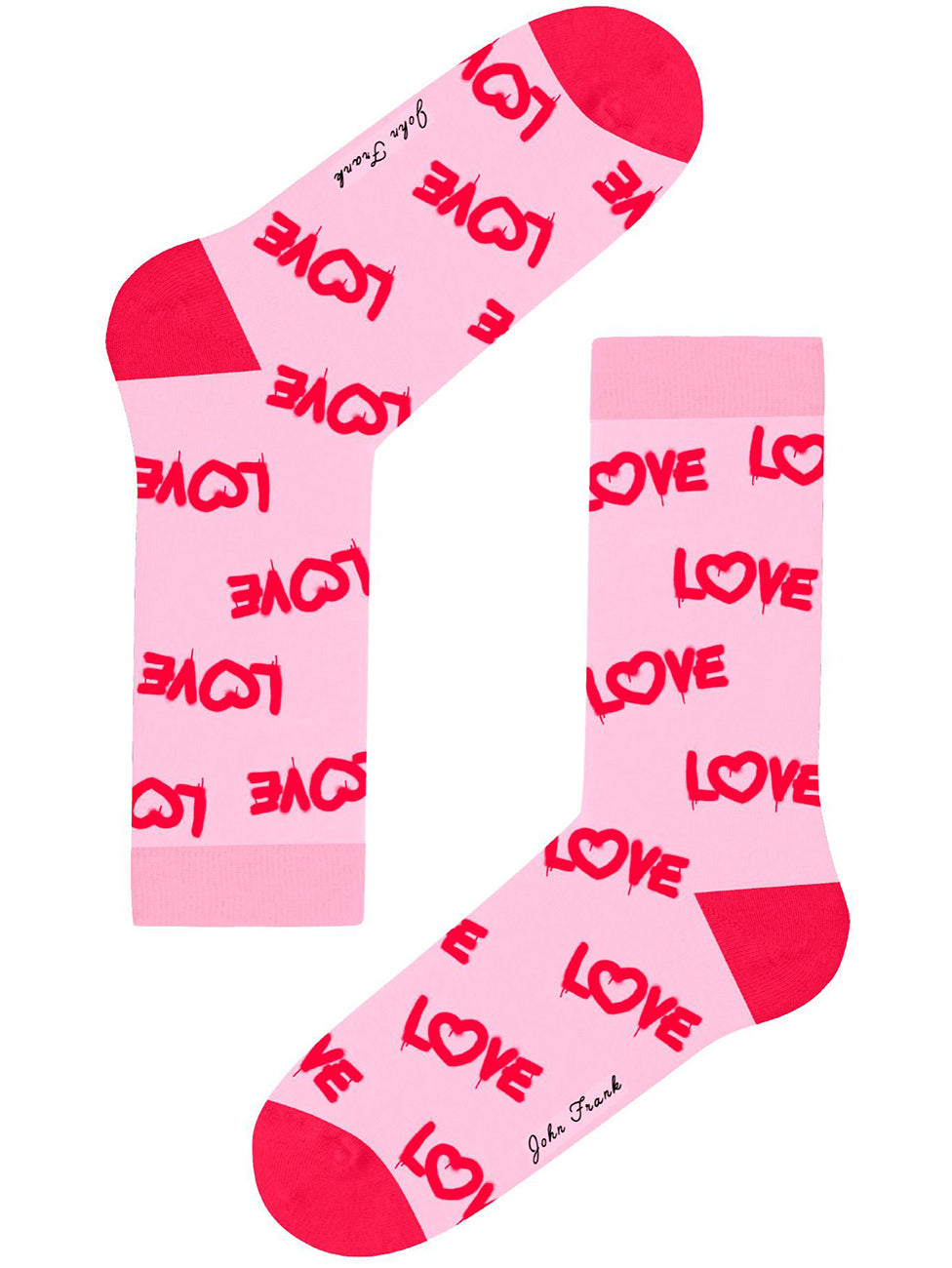 John Frank Love Fun Long Women's Socks