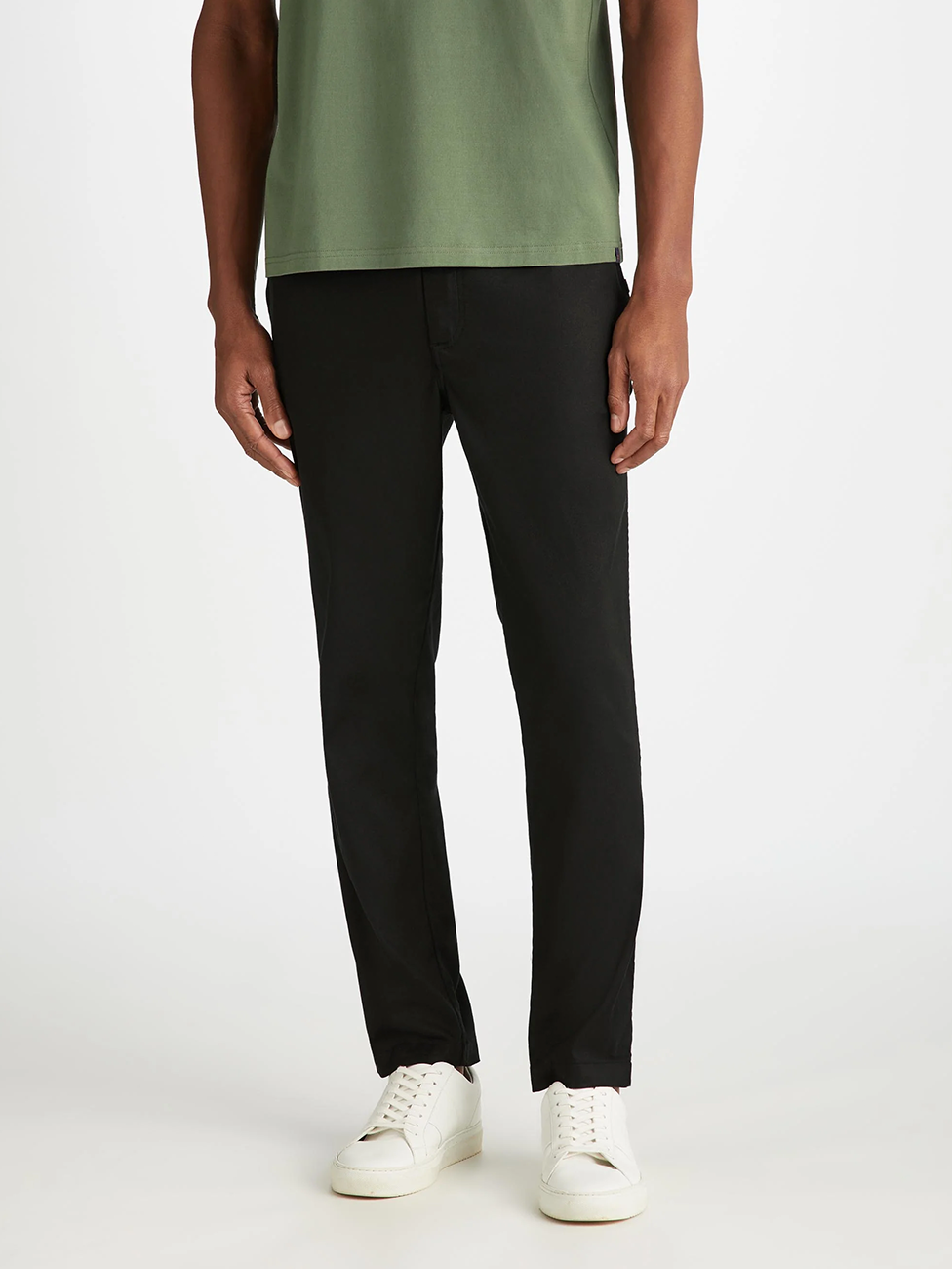 Derek Rose Harris Lyocell Cotton Men's Trousers