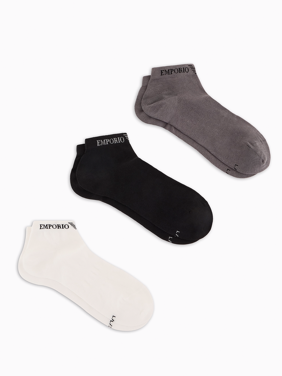 Emporio Armani Jacquard Men's Socks (Pack of 3)