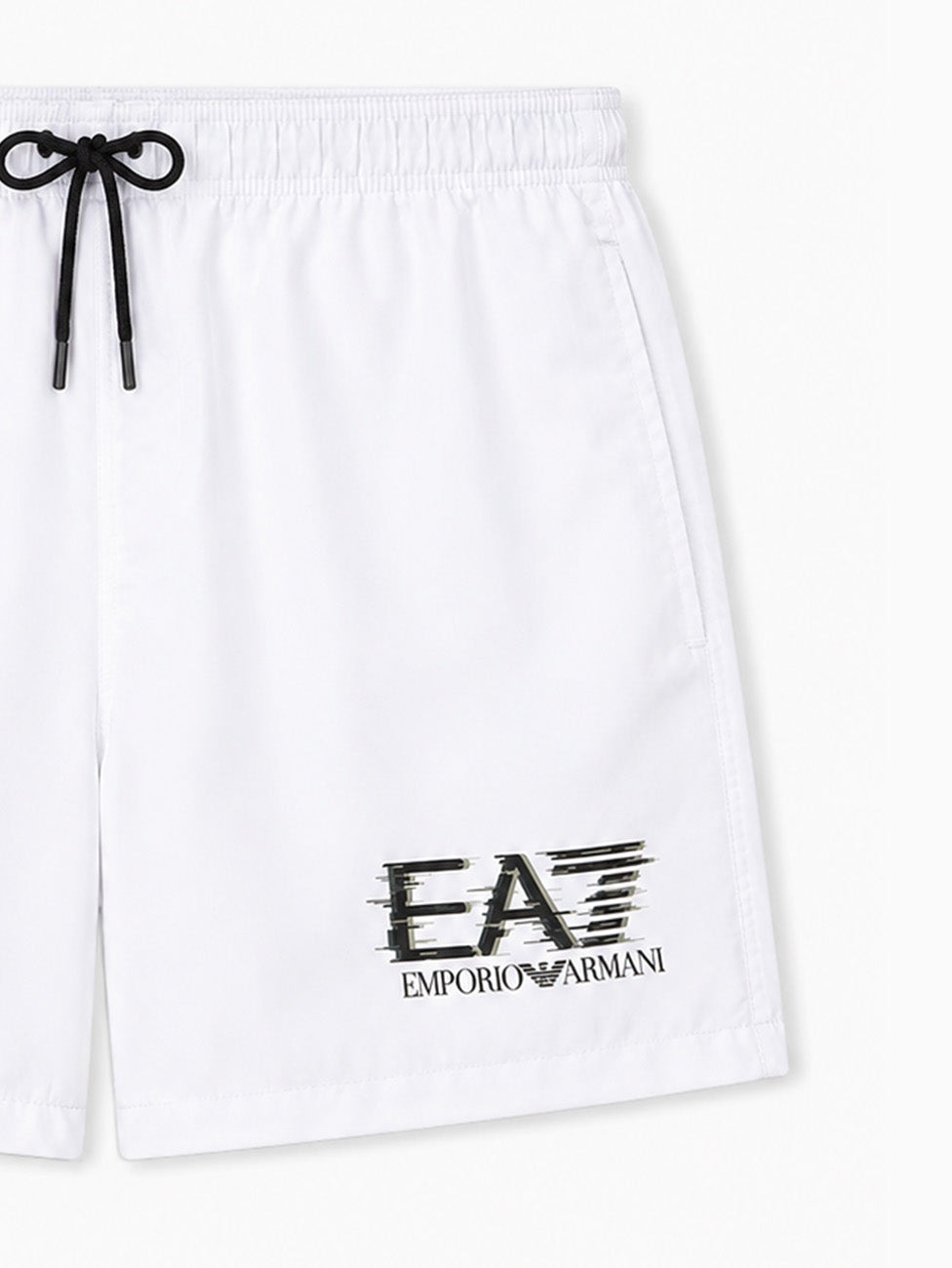 EA7 Water Sports White Visibility Swim Shorts