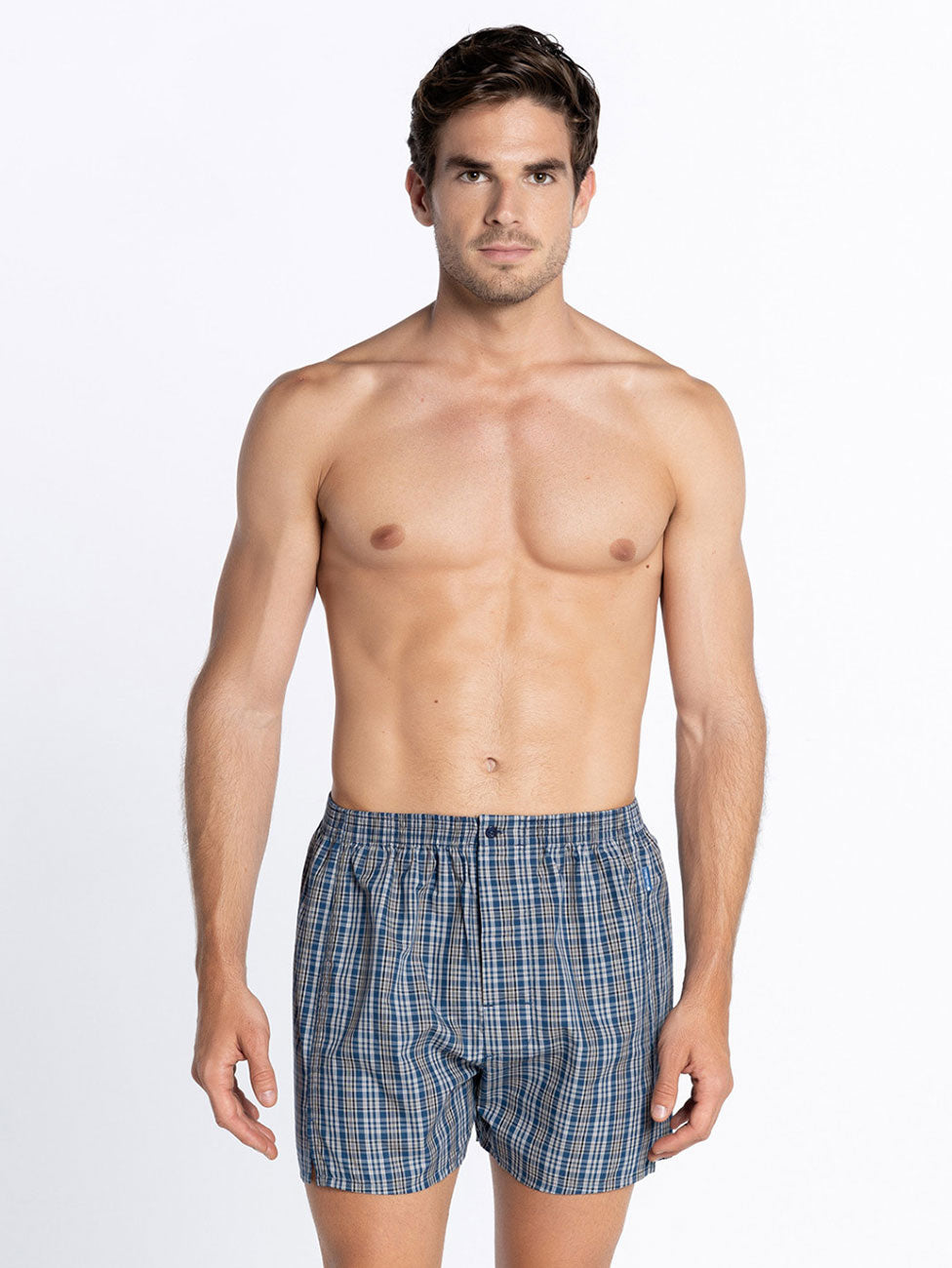 Punto Blanco Basix Men Woven Boxer (Pack of 2)