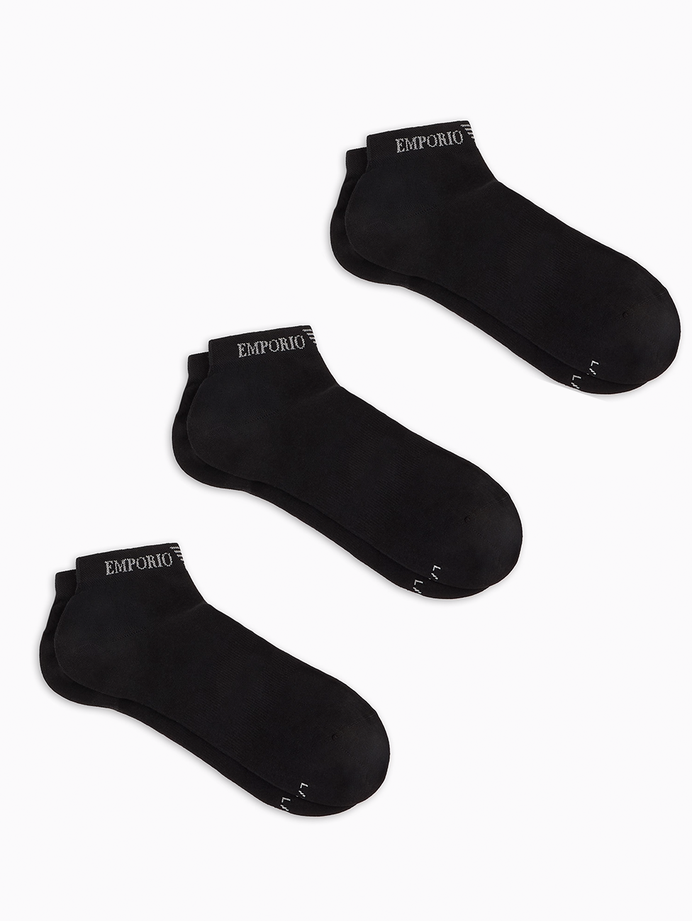 Emporio Armani Jacquard Men's Socks (Pack of 3)