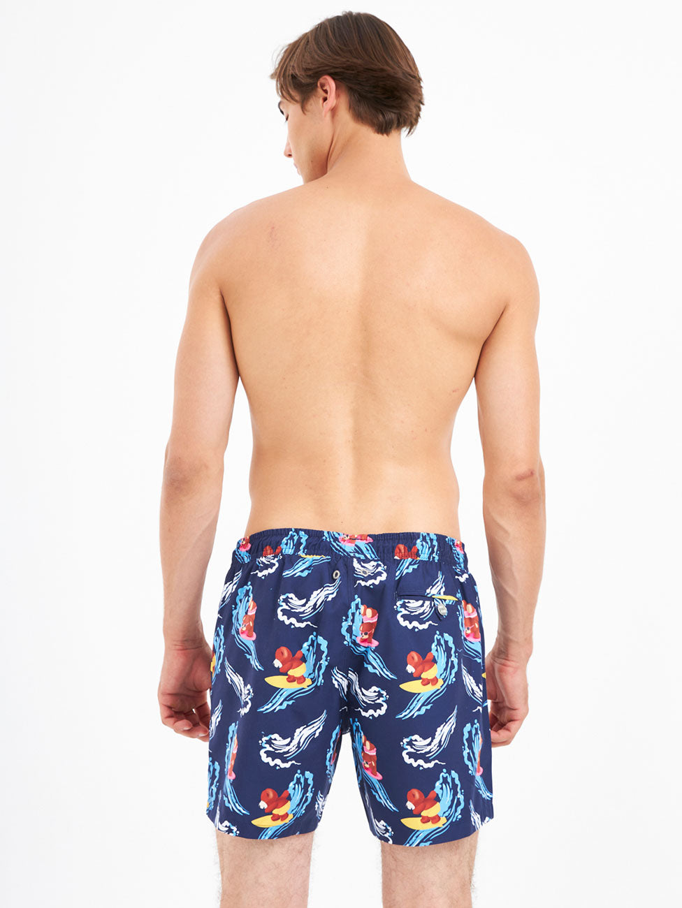 John Frank All Over Printed Swim Shorts - Surfer