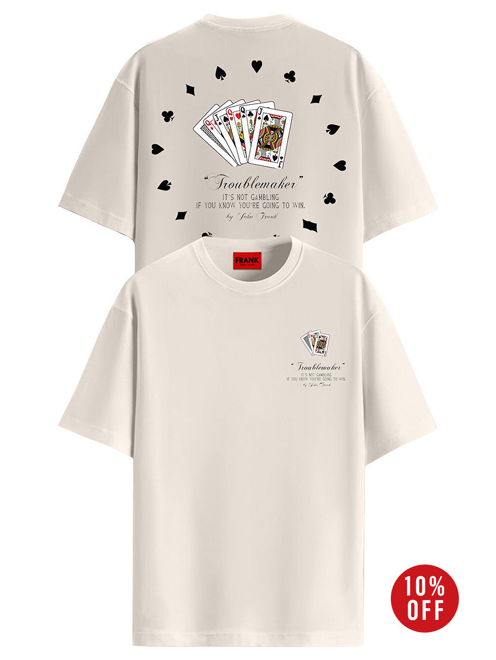 John Frank Change Printed T-Shirt