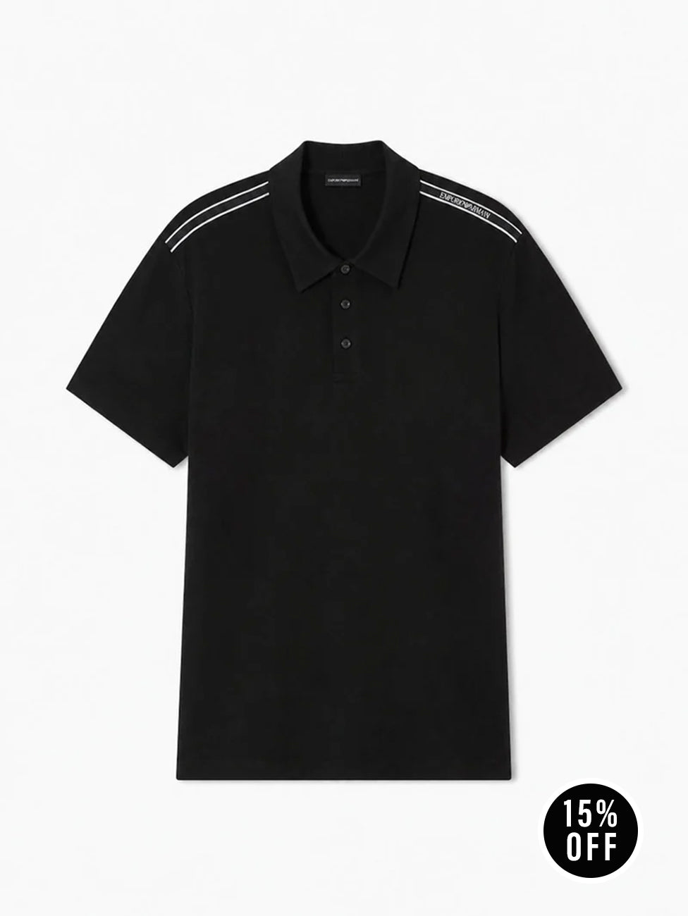 Emporio Armani Logo Tape Polo T-shirt
