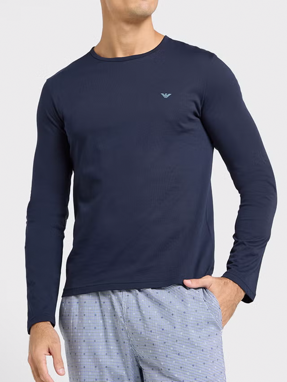 Emporio Armani Crew Neck Long Sleeve T-shirt