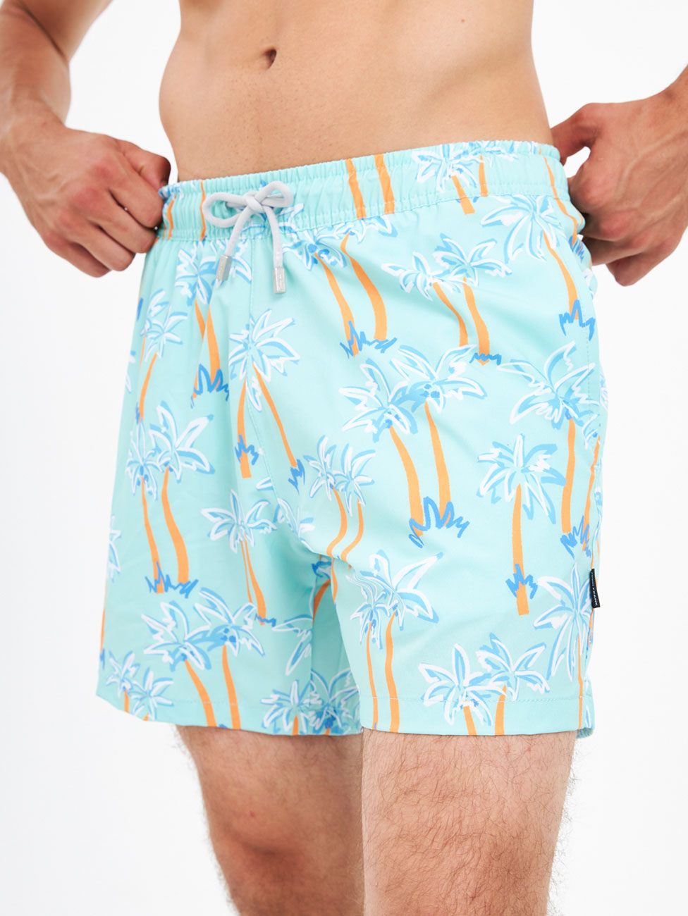 John Frank Gts All Over Printed Swim Shorts - Palma