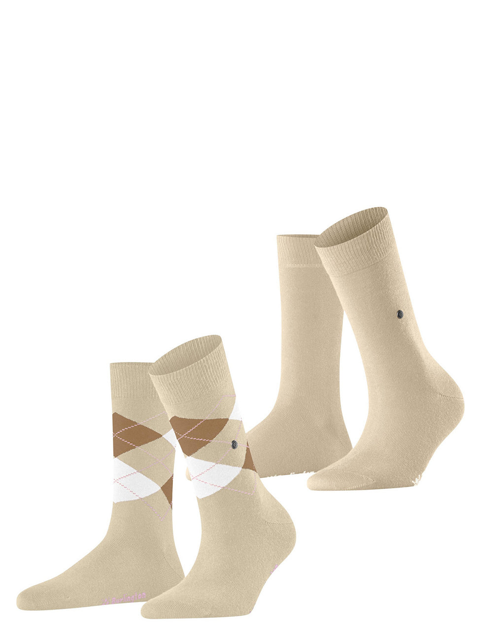 Burlington Everyday Mix 2-Pack Women Socks (Pack of 2)