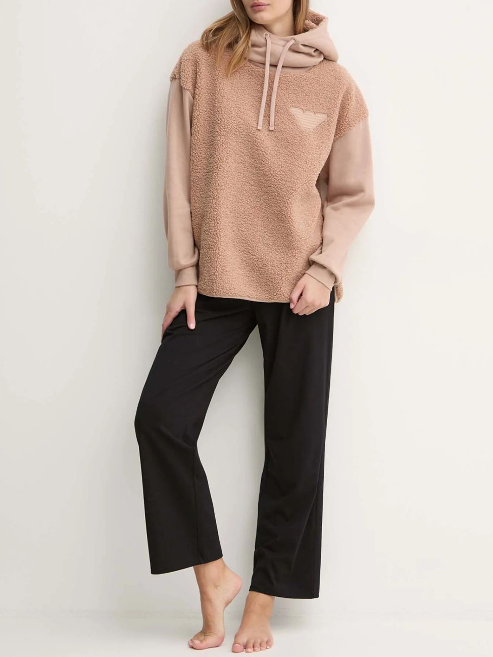 Emporio Armani Plush Effect Sweatshirt