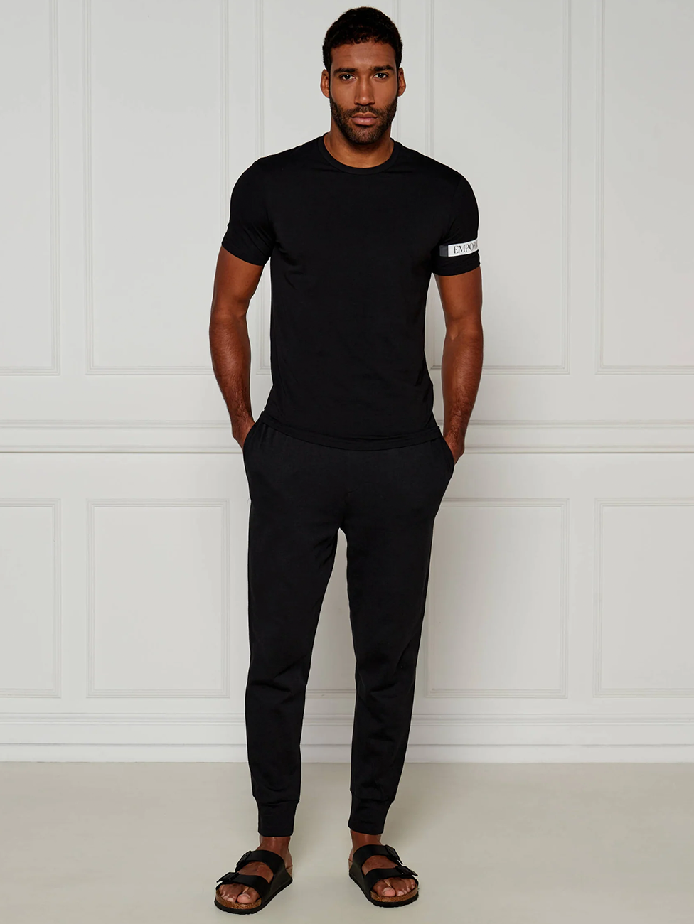 Emporio Armani Men's Knit Crew T-Shirt