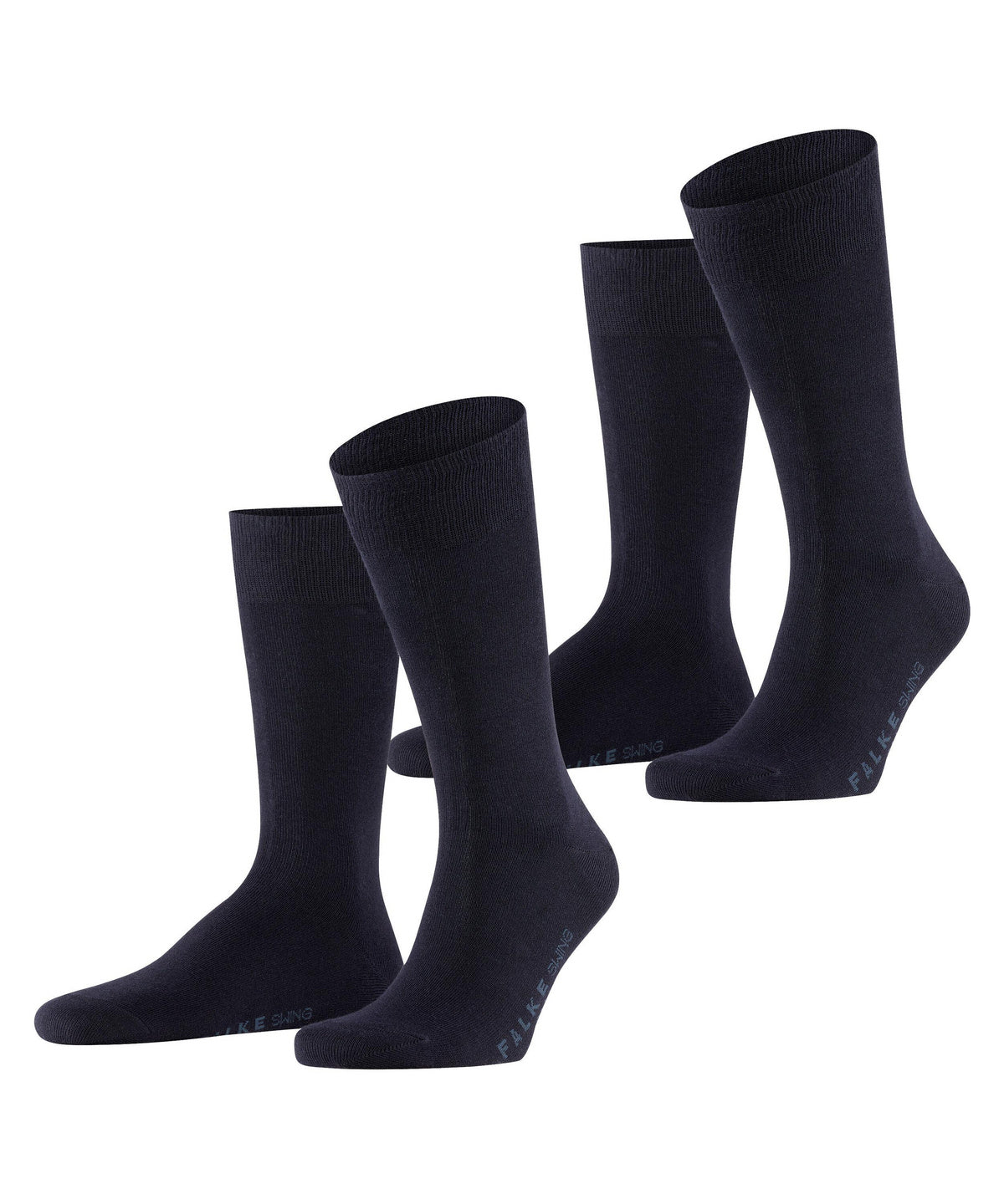 FALKE Swing Men Cotton/Polyamide Socks (Pack of 2)
