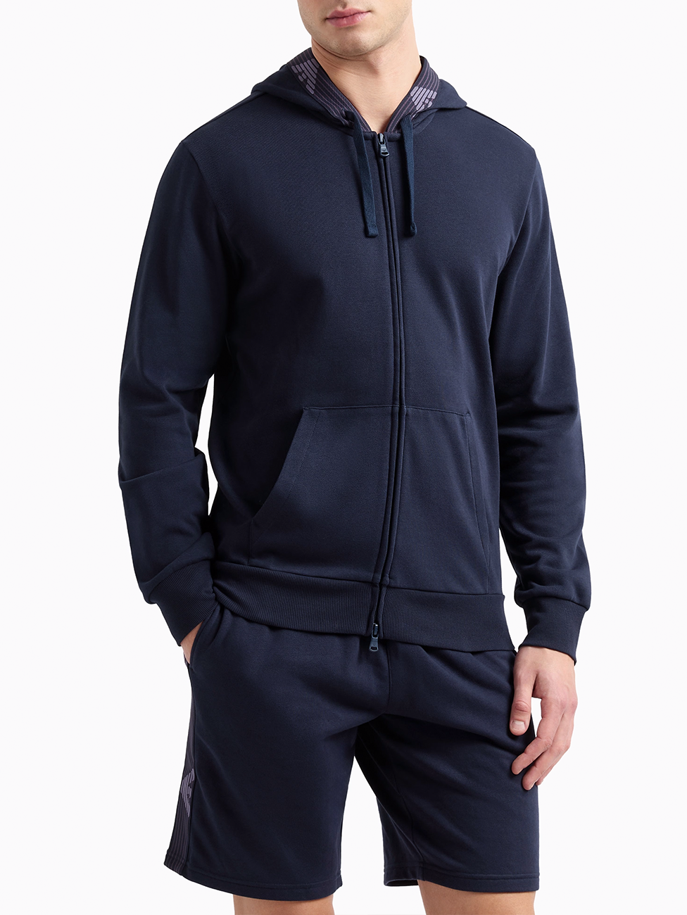 Emporio Armani Loungewear Terry Jersey Sweatshirt