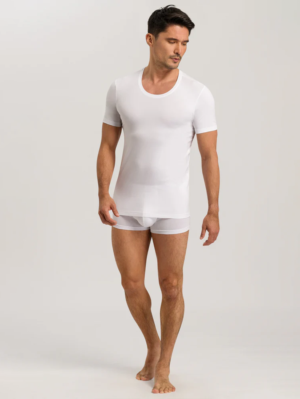 HANRO Superior Short Sleeve Men Shirt