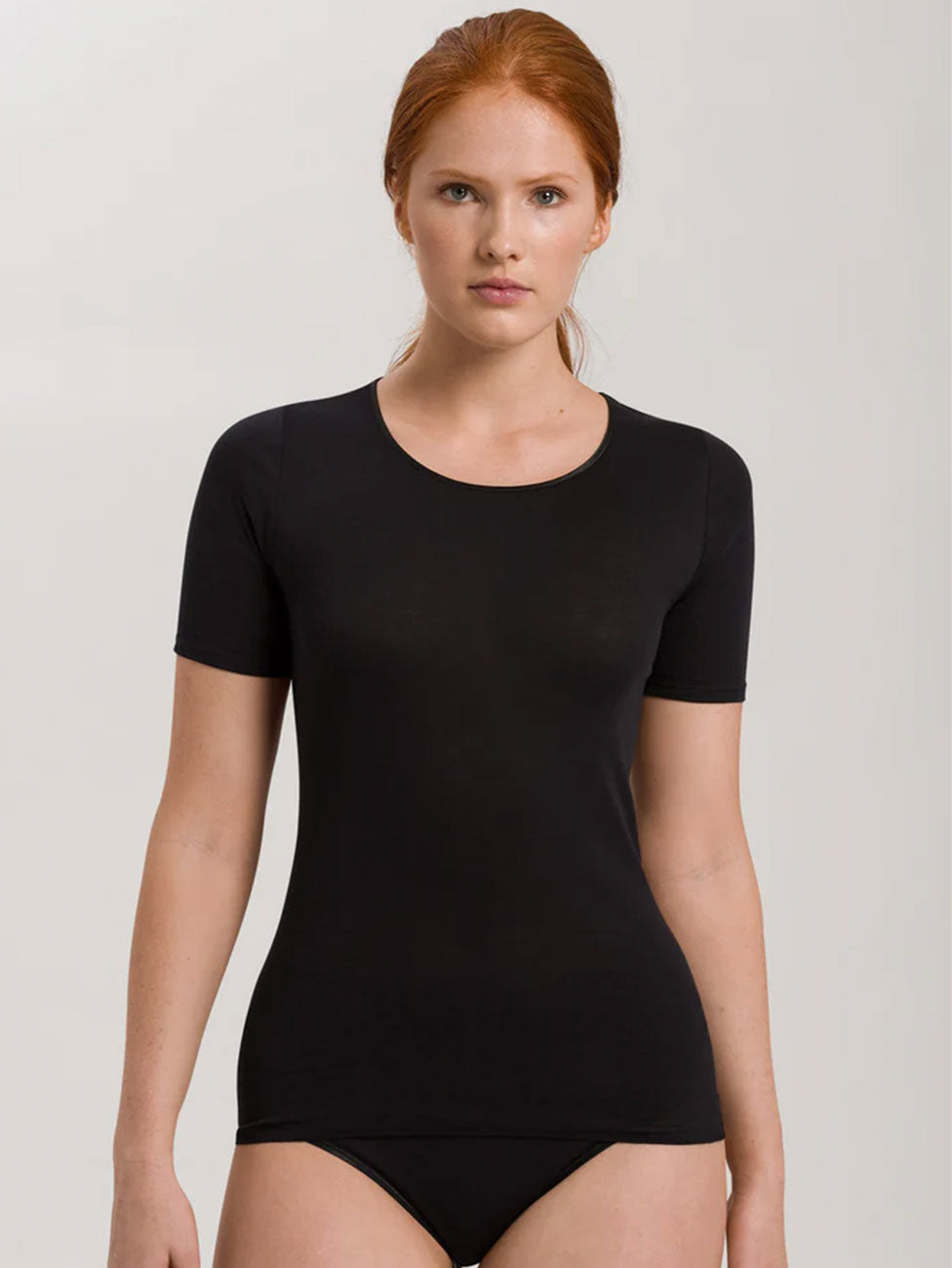 HANRO Seamless Short Sleeve Women Shirt