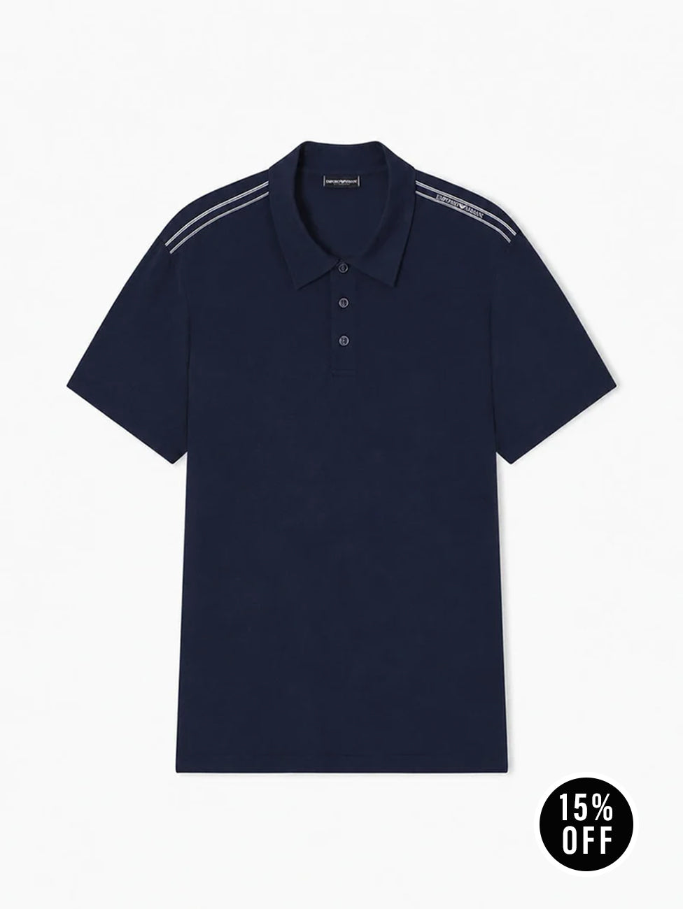 Emporio Armani Logo Tape Polo T-shirt