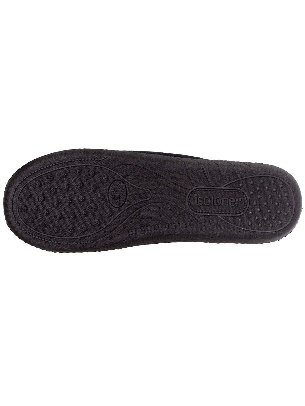 Isotoner Women's Black Mule Slippers