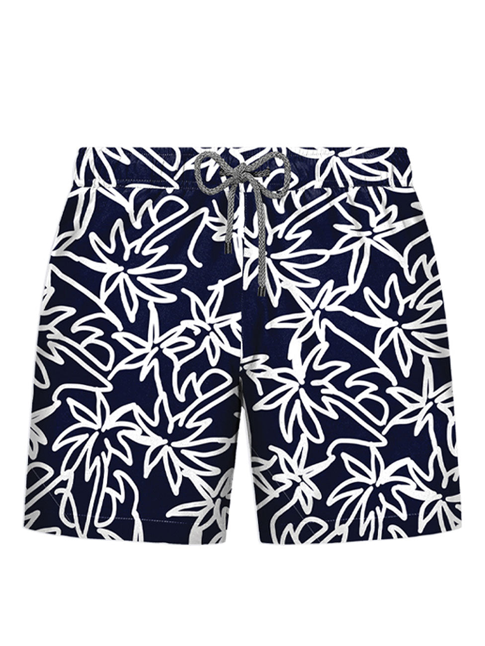 John Frank Gts All Over Printed Swim Shorts - Coast Navy