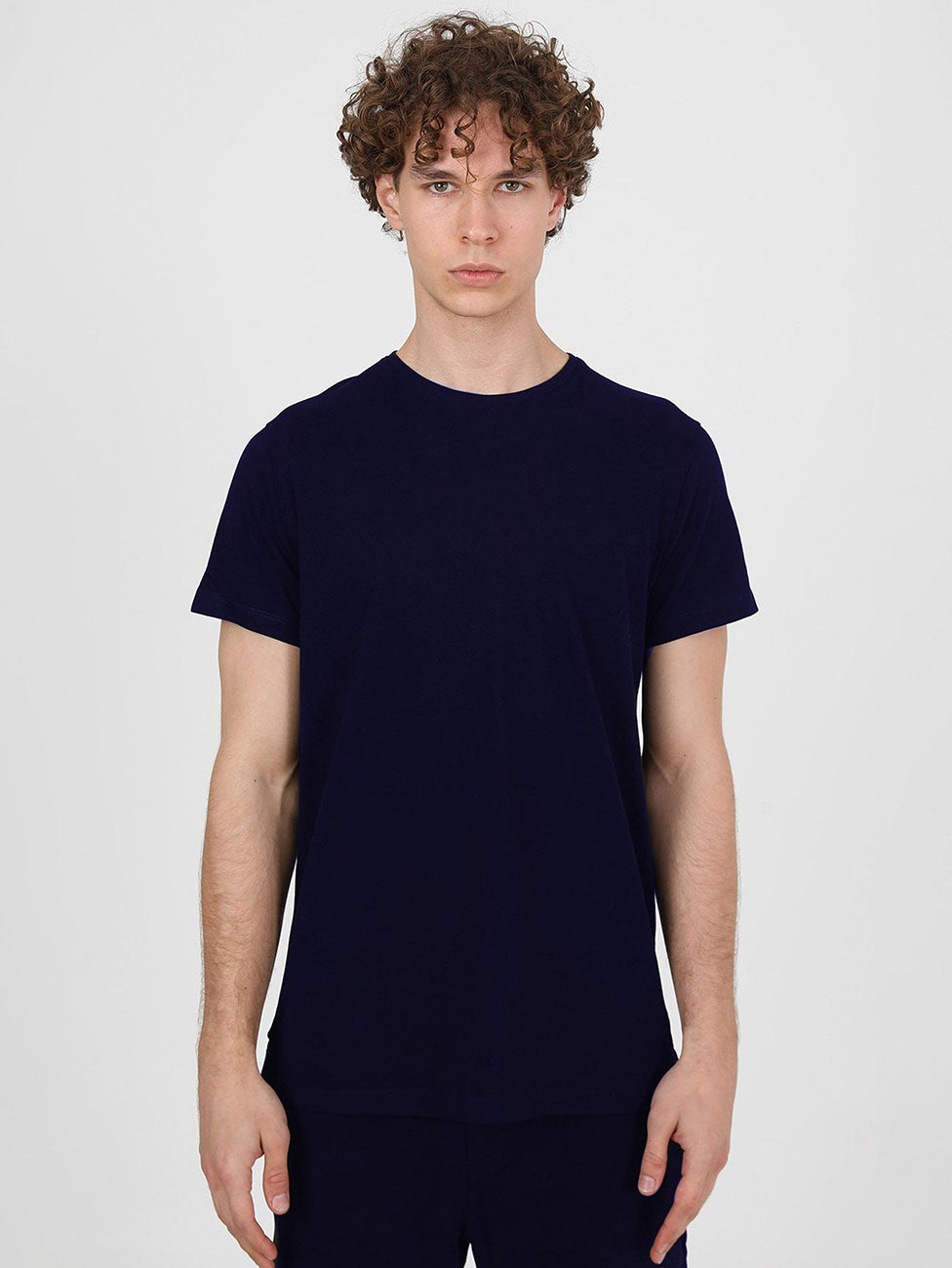 John Frank Basic T-Shirt Pique - Black