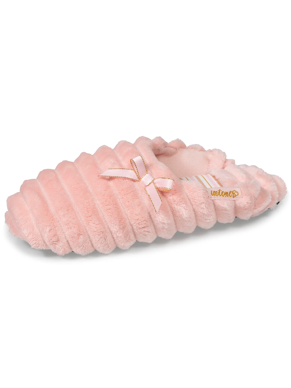 Isotoner Marshmallow Pink Women's Babouche Slippers