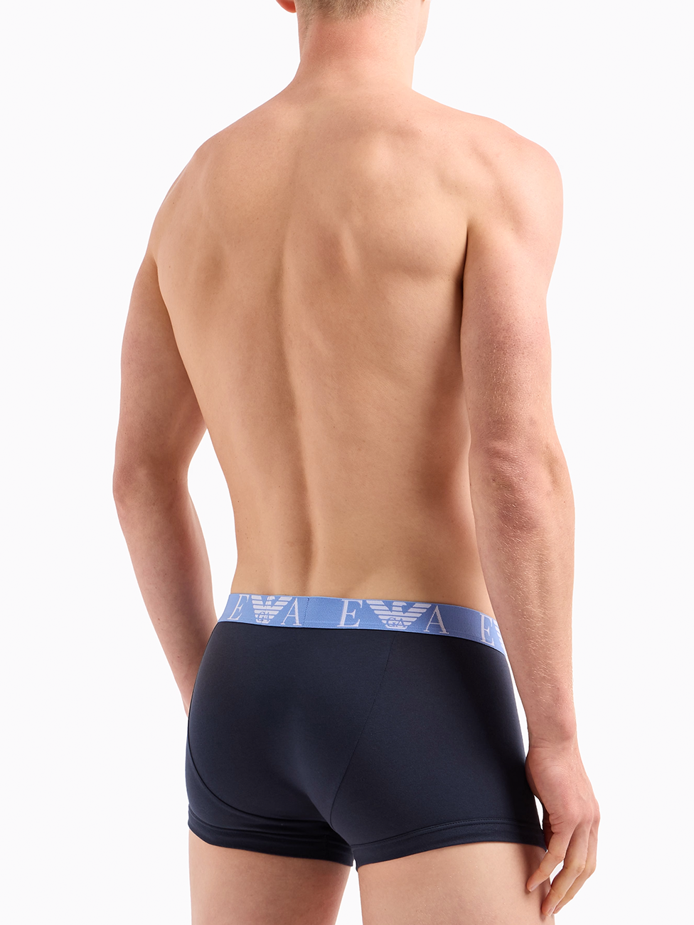 Emporio Armani Bold Monogram Logo Boxer Briefs (Pack of 3)