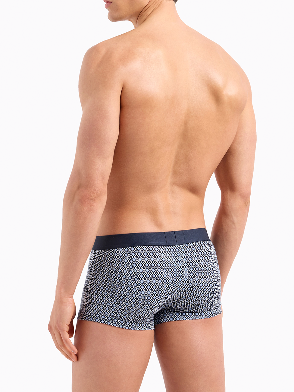 Emporio Armani Mixed Pattern Boxer Briefs (Pack of 2)