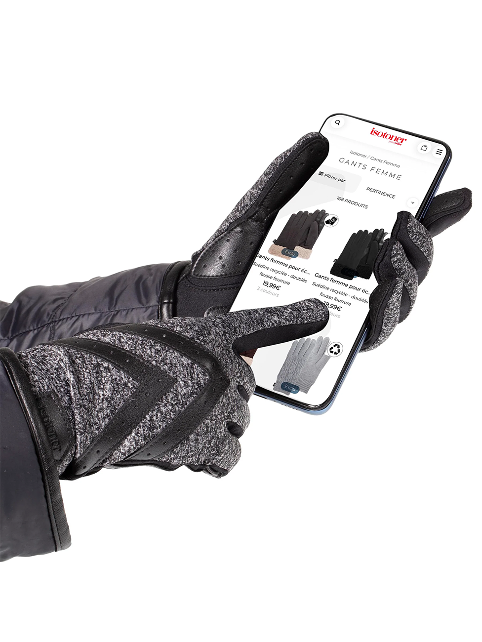 Isotoner Women's Ultra Warm Touchscreen Gloves