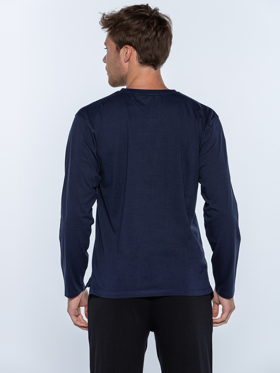 Punto Blanco Basix Long-sleeved V-neck T-shirt