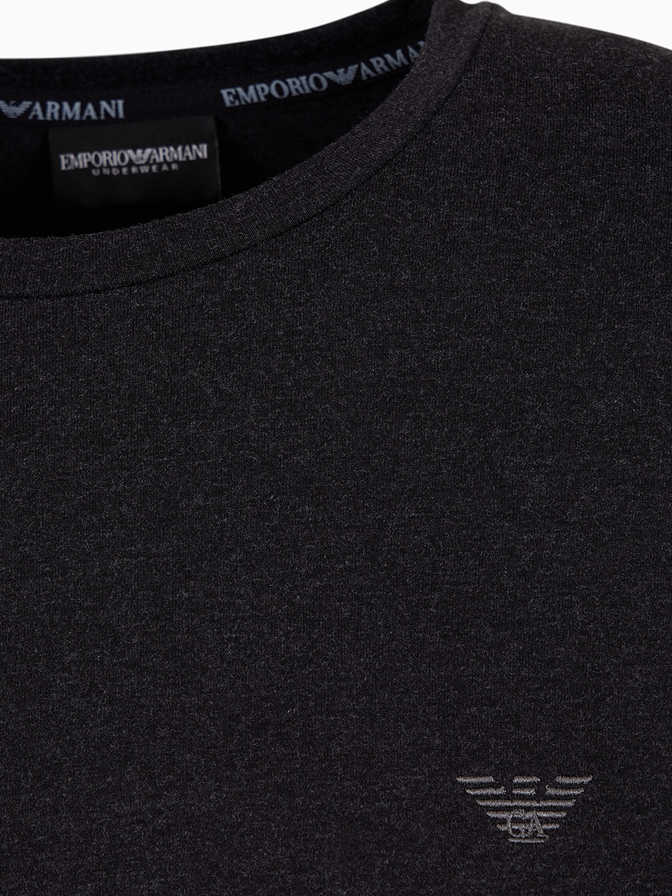 Emporio Armani Wool-Look Viscose Loungewear Top