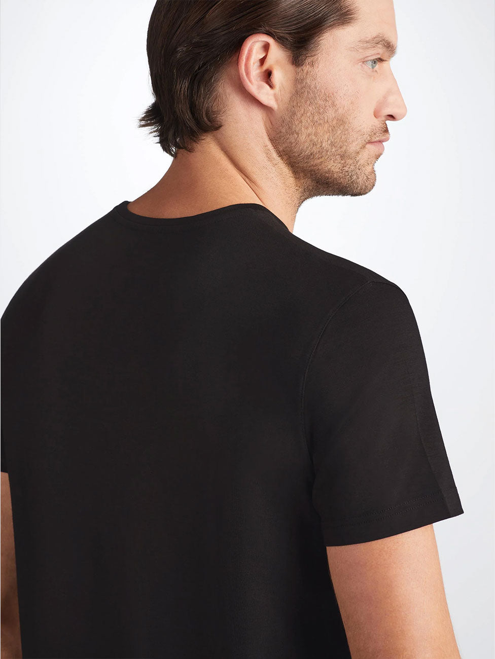 Derek Rose Basel Micro Modal Stretch Men's T-Shirt