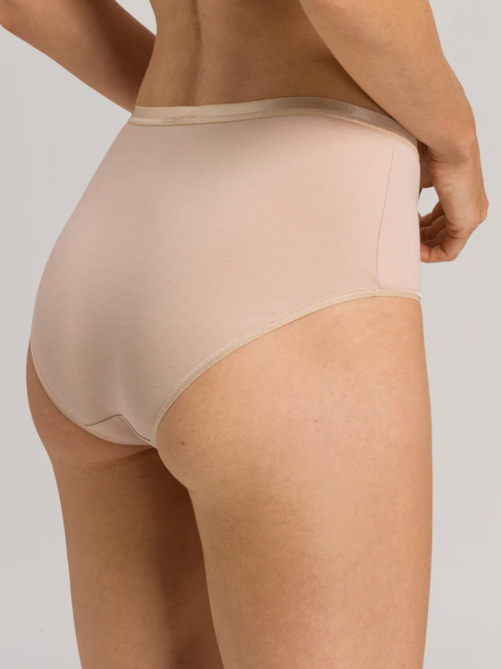 HANRO Perfectly Nude Cotton Velvet Women Midi Briefs