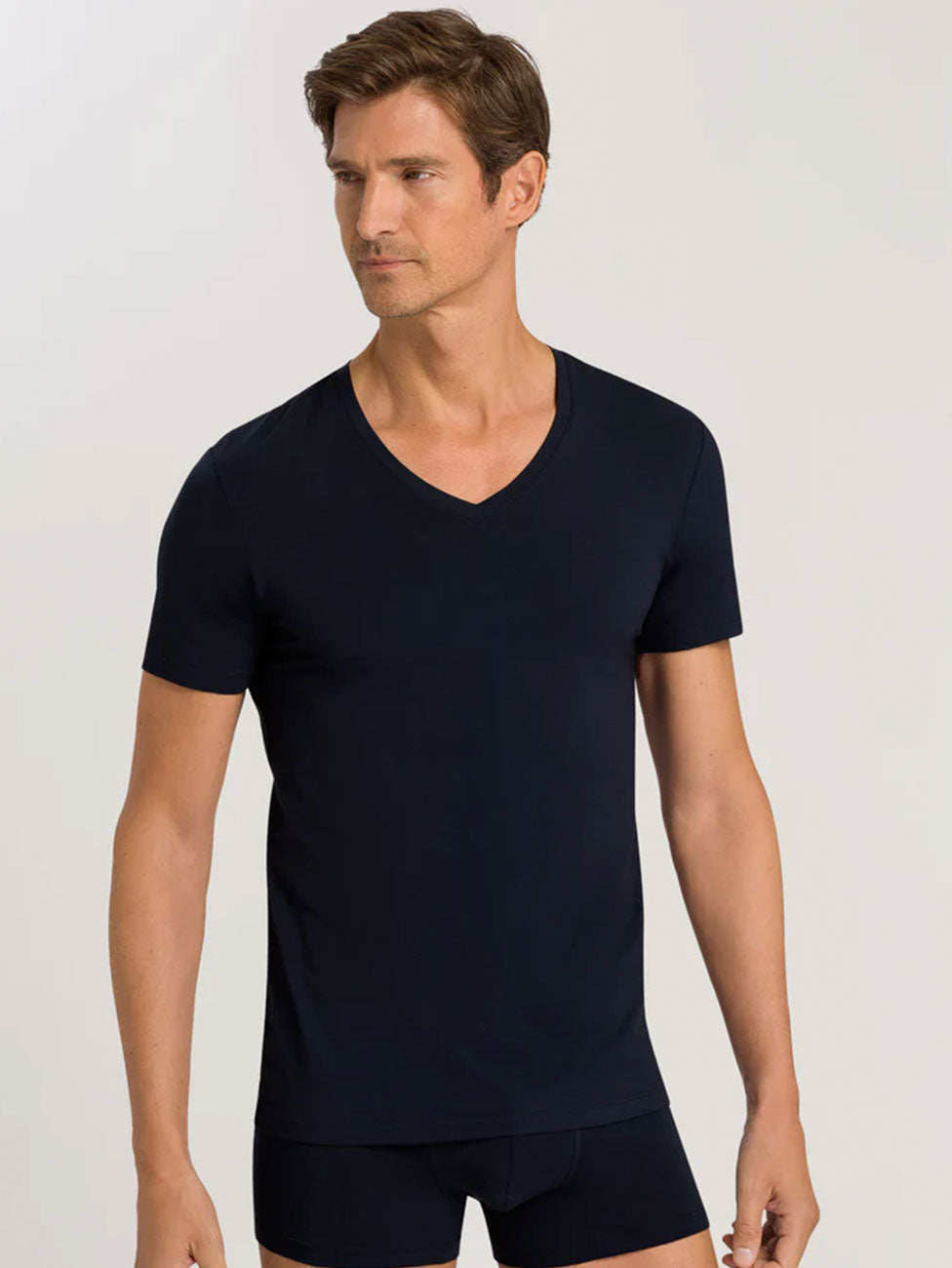 HANRO Superior V-Neck Men Shirt