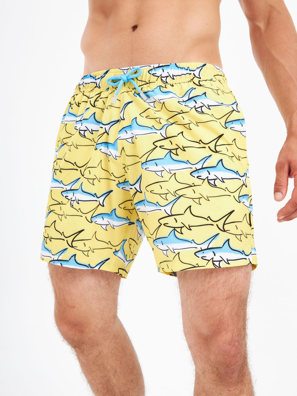 John Frank Gts All Over Printed Swim Shorts - Mako