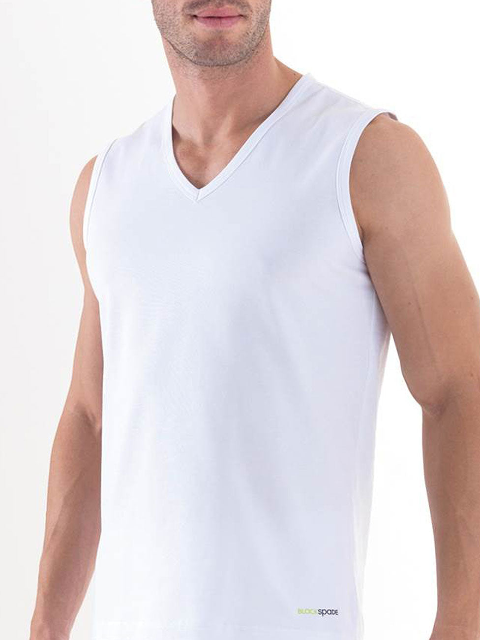 Blackspade Tender Cotton V-Neck T-Shirt